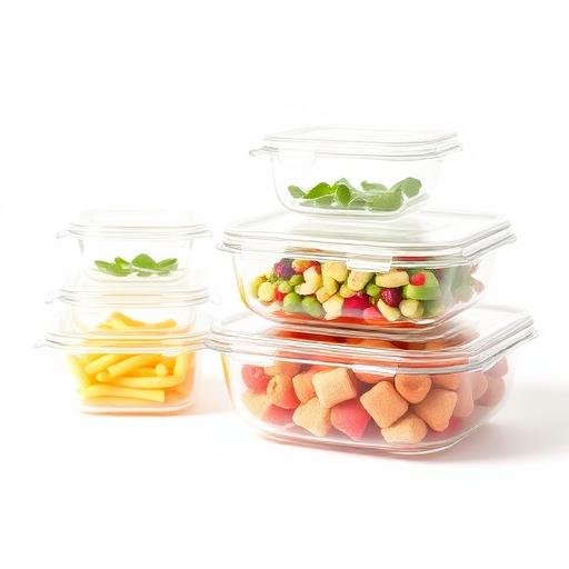Glass food storage set